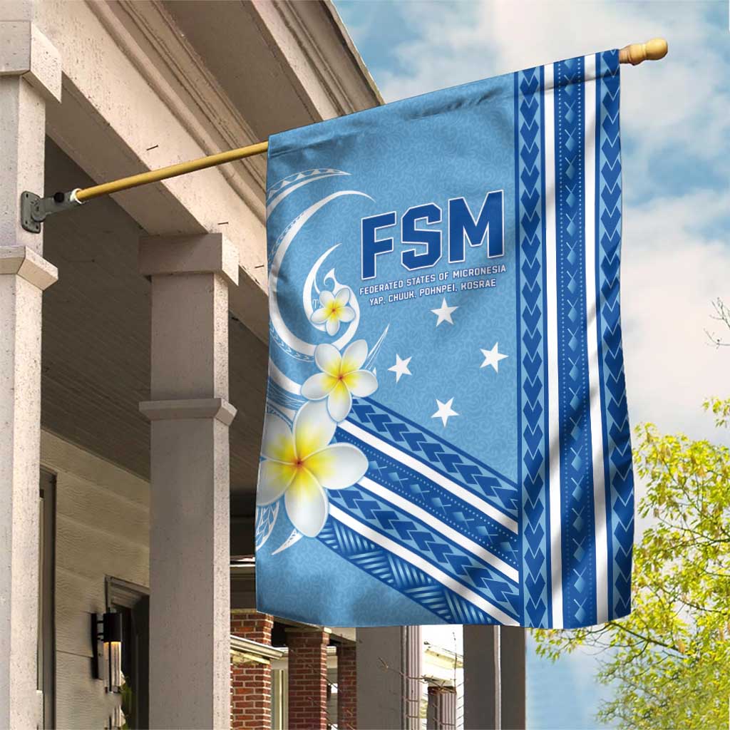 Federated States of Micronesia Garden Flag Happy 38th Independence Anniversary LT05 House Flag Blue - Polynesian Pride