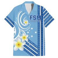 Personalised Federated States of Micronesia Hawaiian Shirt Happy 38th Independence Anniversary LT05 Blue - Polynesian Pride