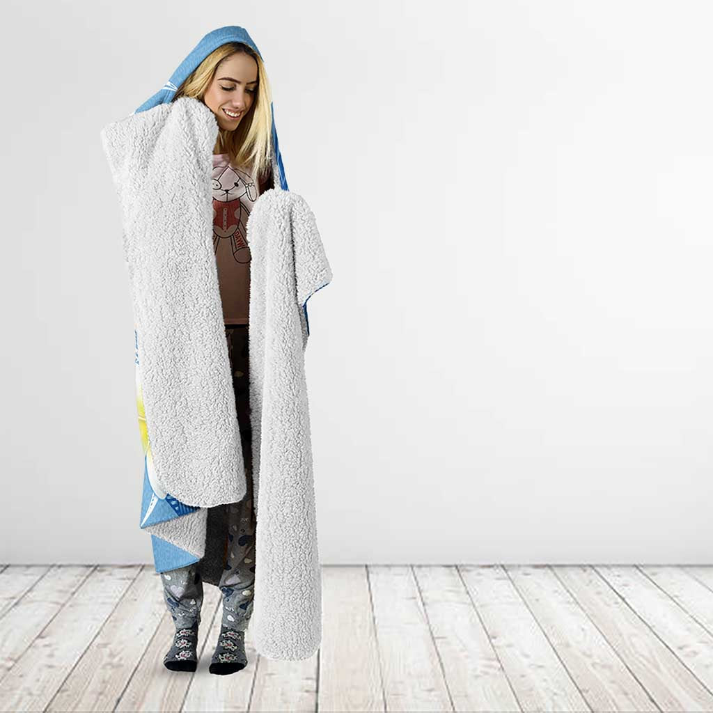 Federated States of Micronesia Hooded Blanket Happy 38th Independence Anniversary LT05 - Polynesian Pride