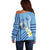 Personalised Federated States of Micronesia Off Shoulder Sweater Happy 38th Independence Anniversary