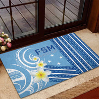 Federated States of Micronesia Rubber Doormat Happy 38th Independence Anniversary LT05 - Polynesian Pride