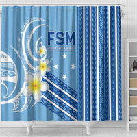 Federated States of Micronesia Shower Curtain Happy 38th Independence Anniversary LT05 - Polynesian Pride