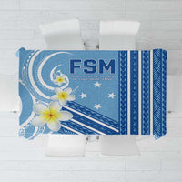 Federated States of Micronesia Tablecloth Happy 38th Independence Anniversary LT05 Blue - Polynesian Pride