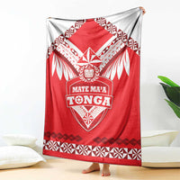 Tonga Mate Maa Rugby Blanket Go Champions LT05 - Polynesian Pride