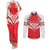 Custom Tonga Mate Maa Rugby Couples Matching Tank Maxi Dress and Long Sleeve Button Shirt Go Champions