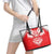 Tonga Mate Maa Rugby Leather Tote Bag Go Champions