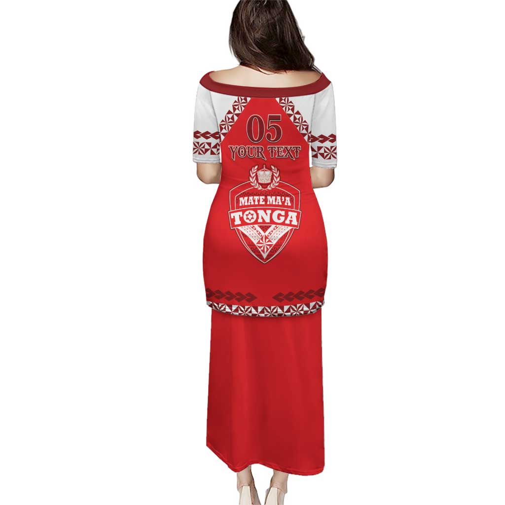Custom Tonga Mate Maa Rugby Puletasi Go Champions LT05 - Polynesian Pride