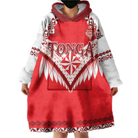 Custom Tonga Mate Maa Rugby Wearable Blanket Hoodie Go Champions LT05 - Polynesian Pride