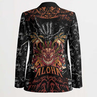 Aloha Halloween Blazer Horror Tiki Heavy Metal Style LT05 - Polynesian Pride