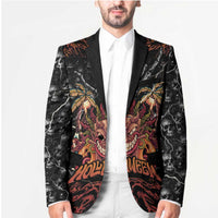 Aloha Halloween Blazer Horror Tiki Heavy Metal Style LT05 - Polynesian Pride