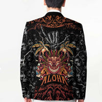 Aloha Halloween Blazer Horror Tiki Heavy Metal Style LT05 - Polynesian Pride