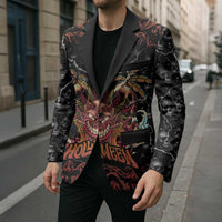 Aloha Halloween Blazer Horror Tiki Heavy Metal Style LT05 - Polynesian Pride