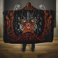 Aloha Halloween Hooded Blanket Horror Tiki Heavy Metal Style LT05 - Polynesian Pride