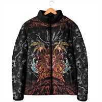 Aloha Halloween Padded Jacket Horror Tiki Heavy Metal Style LT05 - Polynesian Pride