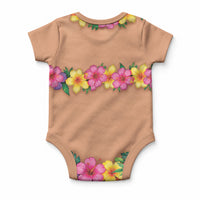 Hawaii Hula Costume Baby Onesie Coconut Bra Lei Flowers Grass Skirt LT05 - Polynesian Pride