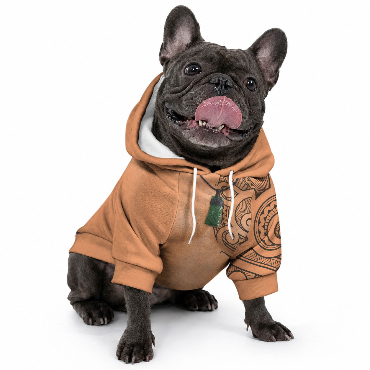 New Zealand Maori Tattoo Costume Pet Hoodie LT05 - Polynesian Pride