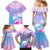 Personalised Fiji Your Paradise Festival Family Matching Mermaid Dress and Hawaiian Shirt With Fijian Masi Tapa Pattern LT05 - Polynesian Pride