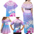 Personalised Fiji Your Paradise Festival Family Matching Off Shoulder Maxi Dress and Hawaiian Shirt With Fijian Masi Tapa Pattern LT05 - Polynesian Pride