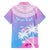 Personalised Fiji Your Paradise Festival Family Matching Off Shoulder Short Dress and Hawaiian Shirt With Fijian Masi Tapa Pattern LT05 - Polynesian Pride