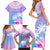 Personalised Fiji Your Paradise Festival Family Matching Short Sleeve Bodycon Dress and Hawaiian Shirt With Fijian Masi Tapa Pattern LT05 - Polynesian Pride