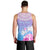 Personalised Fiji Your Paradise Festival Men Tank Top With Fijian Masi Tapa Pattern LT05 - Polynesian Pride