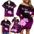 Hawaii Strong Maui Family Matching Off Shoulder Short Dress and Hawaiian Shirt Lahaina Is Not For Sale LT05 - Polynesian Pride