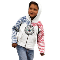 Samoa Black Saturday Kid Hoodie Polynesian Tribal Simple Style LT05 - Polynesian Pride