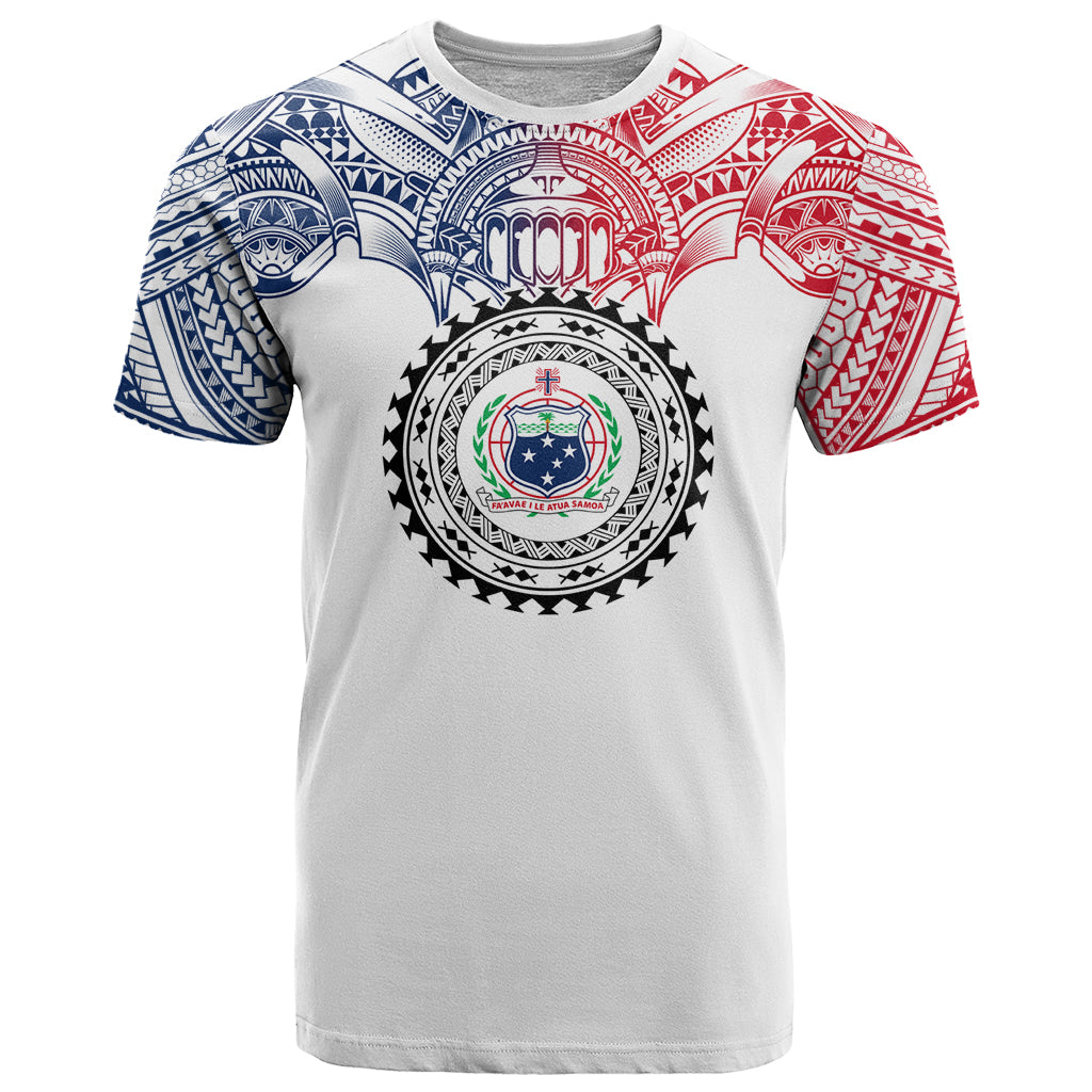 Samoa Black Saturday T Shirt Polynesian Tribal Simple Style LT05 White - Polynesian Pride