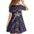 New Zealand Maori Family Matching Mermaid Dress and Hawaiian Shirt Poutama Pikorua Purple Paua Shell