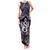 New Zealand Maori Family Matching Tank Maxi Dress and Hawaiian Shirt Poutama Pikorua Purple Paua Shell