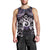 New Zealand Maori Men Tank Top Poutama Pikorua Purple Paua Shell