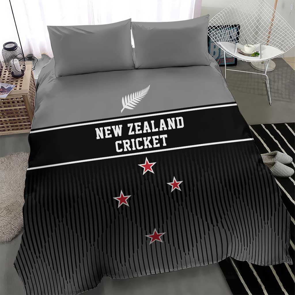 New Zealand Cricket Bedding Set Black Cap Unbeatable LT05 - Polynesian Pride