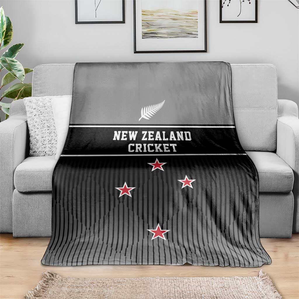 New Zealand Cricket Blanket Black Cap Unbeatable LT05 - Polynesian Pride