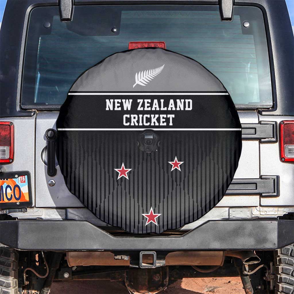 New Zealand Cricket Spare Tire Cover Black Cap Unbeatable