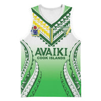 Custom Cook Islands Avaiki Rugby Basketball Jersey Go Champions LT05 Unisex Green - Polynesian Pride