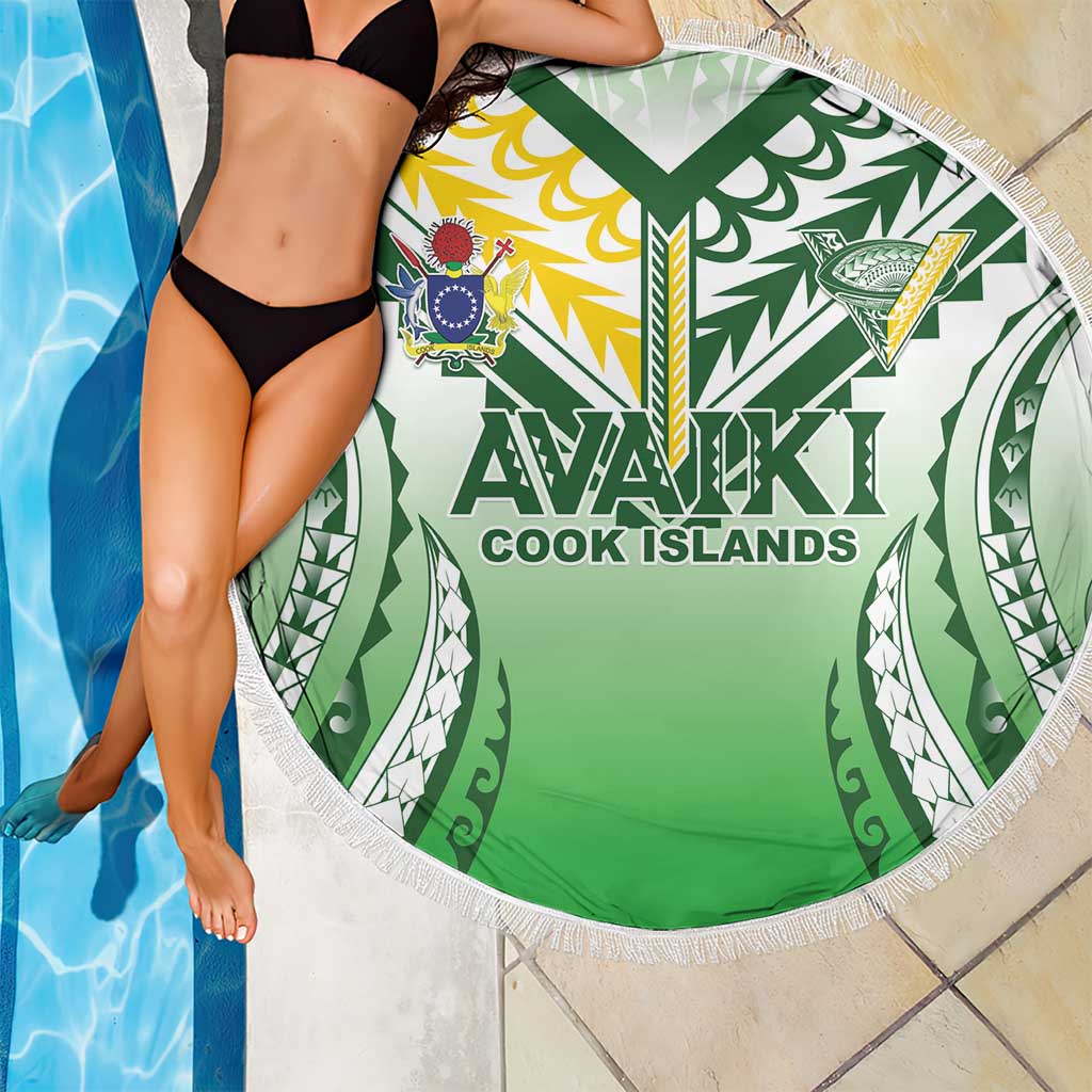 Cook Islands Avaiki Rugby Beach Blanket Go Champions LT05 - Polynesian Pride