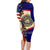 American Samoa Flag Day Family Matching Long Sleeve Bodycon Dress and Hawaiian Shirt Polynesian Tribal Pattern LT05 - Polynesian Pride