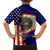 American Samoa Flag Day Family Matching Off Shoulder Short Dress and Hawaiian Shirt Polynesian Tribal Pattern LT05 - Polynesian Pride