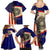 American Samoa Flag Day Family Matching Summer Maxi Dress and Hawaiian Shirt Polynesian Tribal Pattern LT05 - Polynesian Pride