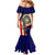 American Samoa Flag Day Mermaid Dress Polynesian Tribal Pattern LT05 - Polynesian Pride