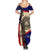 American Samoa Flag Day Summer Maxi Dress Polynesian Tribal Pattern LT05 - Polynesian Pride