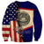 American Samoa Flag Day Sweatshirt Polynesian Tribal Pattern LT05 - Polynesian Pride