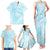 Polynesia Dolphins Under The Sea Family Matching Tank Maxi Dress and Hawaiian Shirt Simple Style LT05 - Polynesian Pride