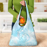 Polynesia Dolphins Under The Sea Grocery Bag Simple Style LT05 - Polynesian Pride