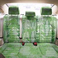 Green Hawaii Tapa Pattern Back Car Seat Cover With Heliconia Vintage Style LT05 - Polynesian Pride