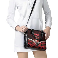 Tonga Happy Father's Day Shoulder Handbag Ofa Lahi Atu Dad Polynesian Tribal LT05 - Polynesian Pride