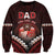 Personalised Tonga Happy Father's Day Sweatshirt Ofa Lahi Atu Dad Polynesian Tribal