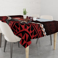 Tonga Happy Father's Day Tablecloth Ofa Lahi Atu Dad Polynesian Tribal LT05 - Polynesian Pride
