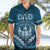 Personalised Fiji Happy Father's Day Hawaiian Shirt Au Lomani Iko Dad Polynesian Tribal