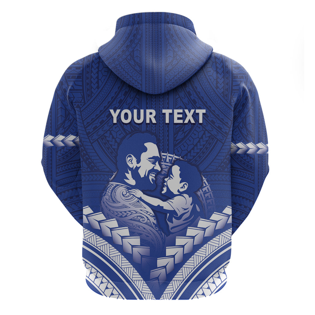 Personalised Samoa Happy Father's Day Hoodie Ou Te Alofa Ia Te Oe Tama Dad Polynesian Tribal LT05 - Polynesian Pride